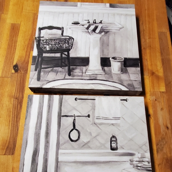 12x12" Canvas Paintings